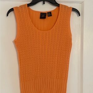Tailor B. Moss Vibrant coral Knit Top